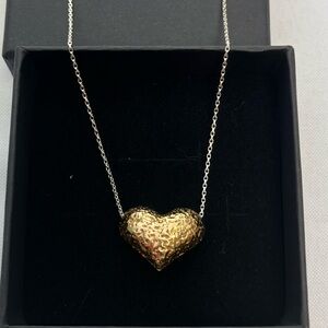 Dyadema Sterling silver heart necklace